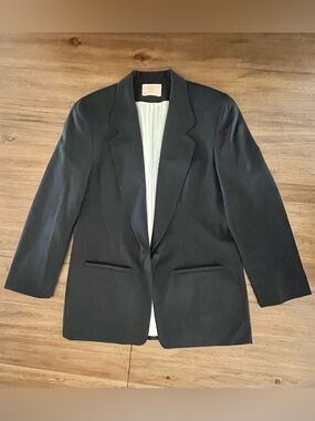 Vintage Pendleton Blazer Black Size 6